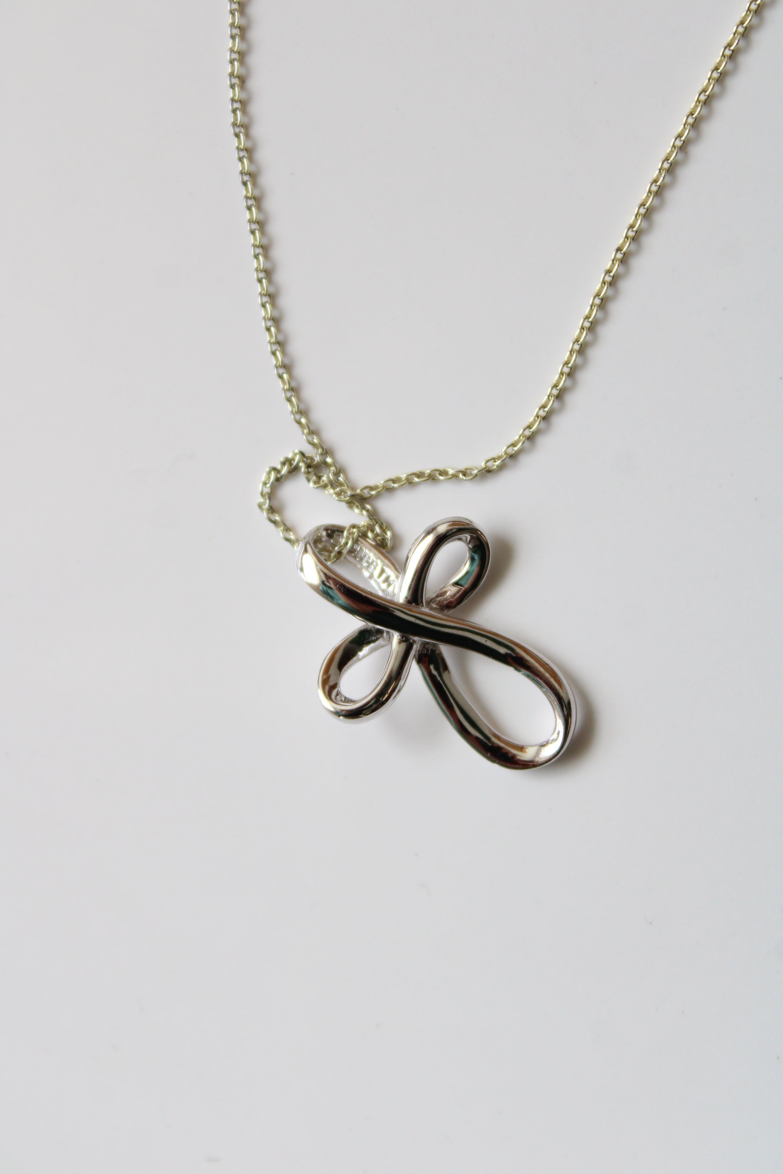 Cross Pendant Sterling Silver Necklace