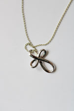 Cross Pendant Sterling Silver Necklace