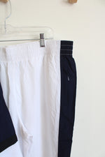 Sergio Tacchini White And Blue Nylon Jacket and Running Pants | XL