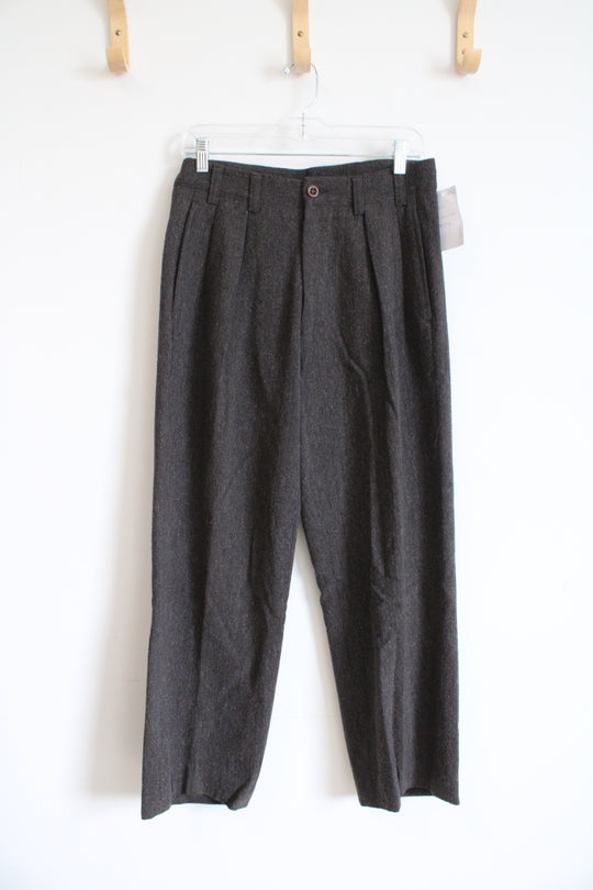Vintage MGXX Men Brown Wool Blend Trouser Pants | 30