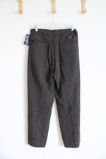 Vintage MGXX Men Brown Wool Blend Trouser Pants | 30