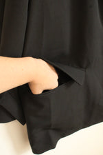 Old Navy Black Front Button Blazer with Pockets | 4XL
