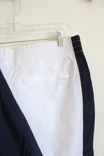 Sergio Tacchini White And Blue Nylon Jacket and Running Pants | XL