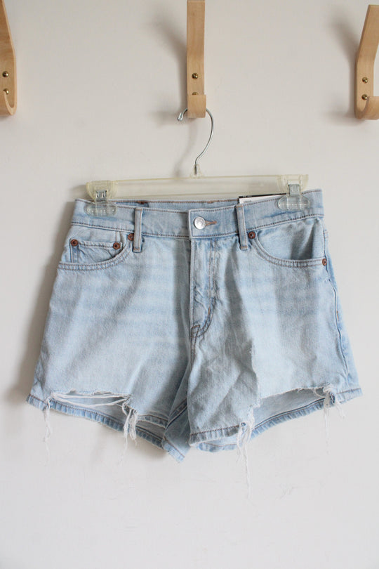 NEW American Eagle Light Wash Relaxed Jean Shorts| 00