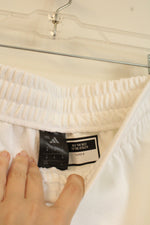 Adidas White Cardinals Jogger Pants with Black Details | M
