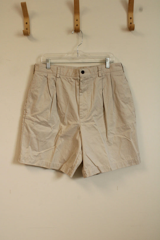 Tommy Hilfiger Light Tan Khaki Golf Shorts | 36