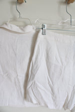 NEW Princess Polly Addison Cropped White Top & Shorts Set | 2