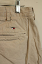 Tommy Hilfiger Light Tan Khaki Golf Shorts | 36
