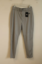 Under Armour Gray Baseball Pants | L