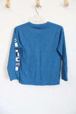 Nautica Blue Logo Long sleeved Tee | Youth L (14/16)