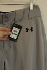 Under Armour Gray Baseball Pants | L