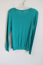 Old Navy Blue Knit Cardigan | M