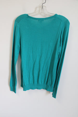 Old Navy Blue Knit Cardigan | M