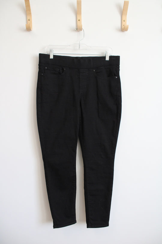 Levi's Totally Shaping Pull-On Skinny Black Jeans | 10 Short