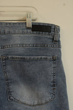 Kenneth Cole Light Wash Straight Leg Jeans | 36 x 32