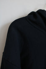 Fruit of the Loom Navy Blue Full Zip Hoodie | L