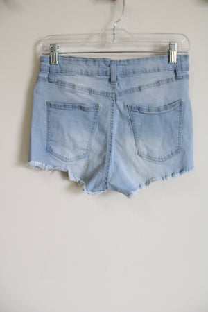 Charlotte Russe Distressed Denim Shorts | 7