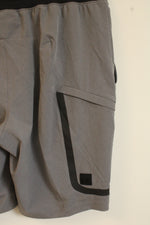 Under Armour Black and Gray Athletic Shorts with Pockets | XL