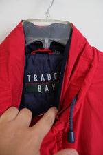 Vintage Trader Bay Red White & Blue Windbreaker Jacket | L
