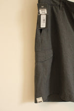 NEW Lee Gray Checkered Airflow Cargo Pocket Shorts | 44