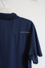 Under Armour Loose Fit Navy Polo Shirt | L