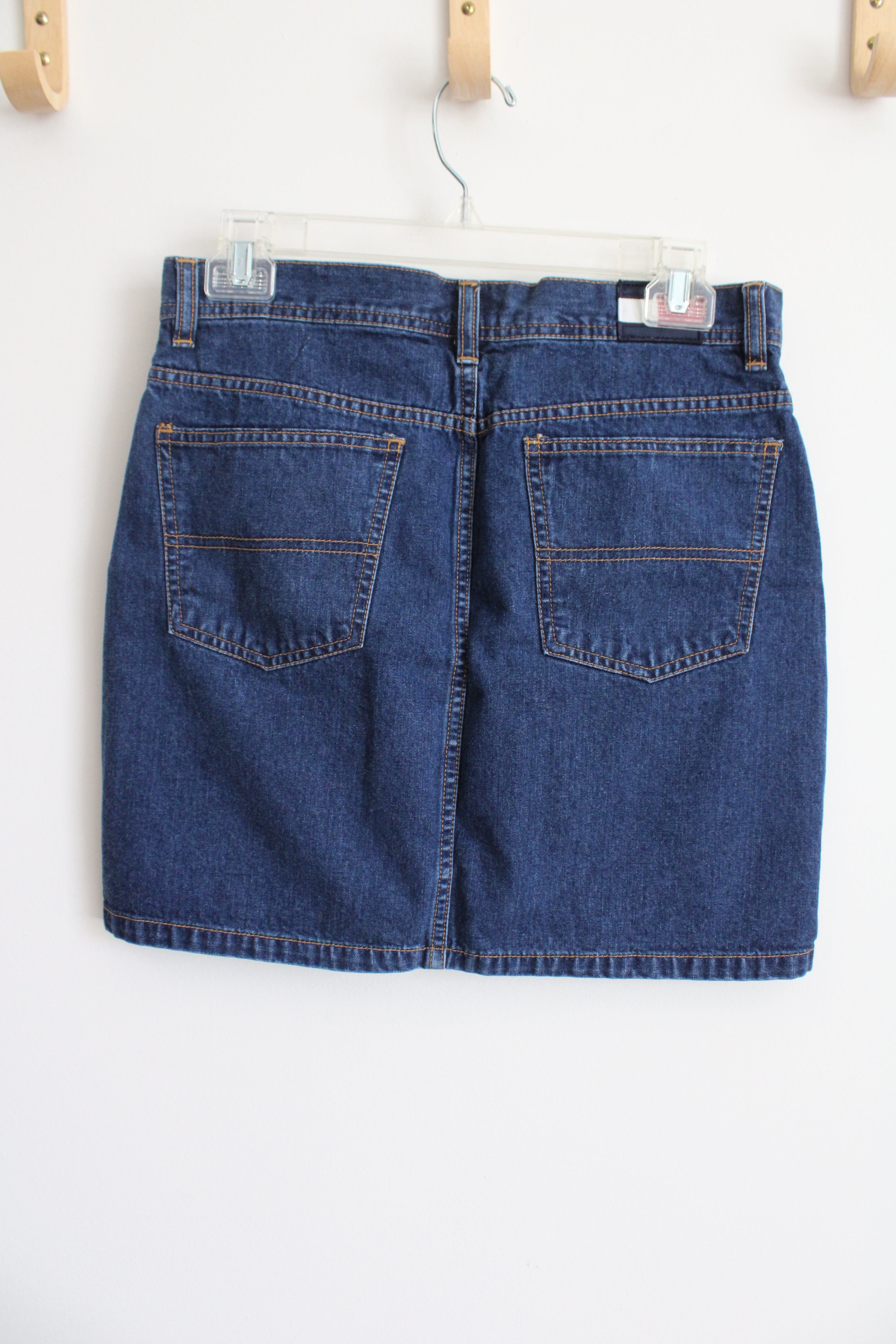 Tommy Hilfiger Mid Wash Denim Mini Skirt | 7