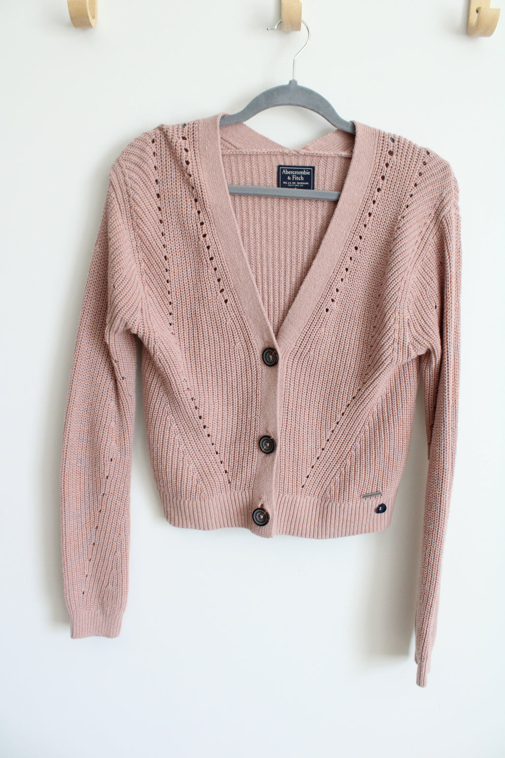 Abercrombie & Fitch Powder Knit Cardigan | S
