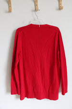 NEW Tommy Hilfiger Red Button Down Cardigan | XL