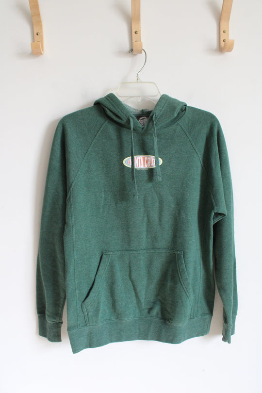 Santa Cruz Green Hoodie | XS