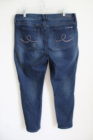 Seven7 Girlfriend Dark Wash Skinny Jeans | 12