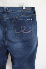 Seven7 Girlfriend Dark Wash Skinny Jeans | 12