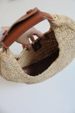 Staud Raffia Woven Handbag
