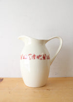 Vintage Square Nest Holiday Pitcher