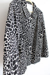Susan Graver Giraffe Print Jacket | 2X