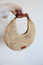 Staud Raffia Woven Handbag