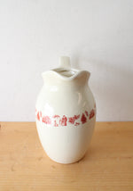 Vintage Square Nest Holiday Pitcher