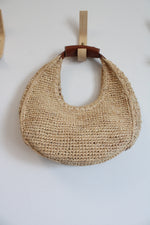 Staud Raffia Woven Handbag
