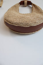 Staud Raffia Woven Handbag