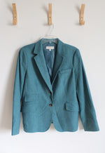 Talbots Blue Wool Blend Blazer | 12