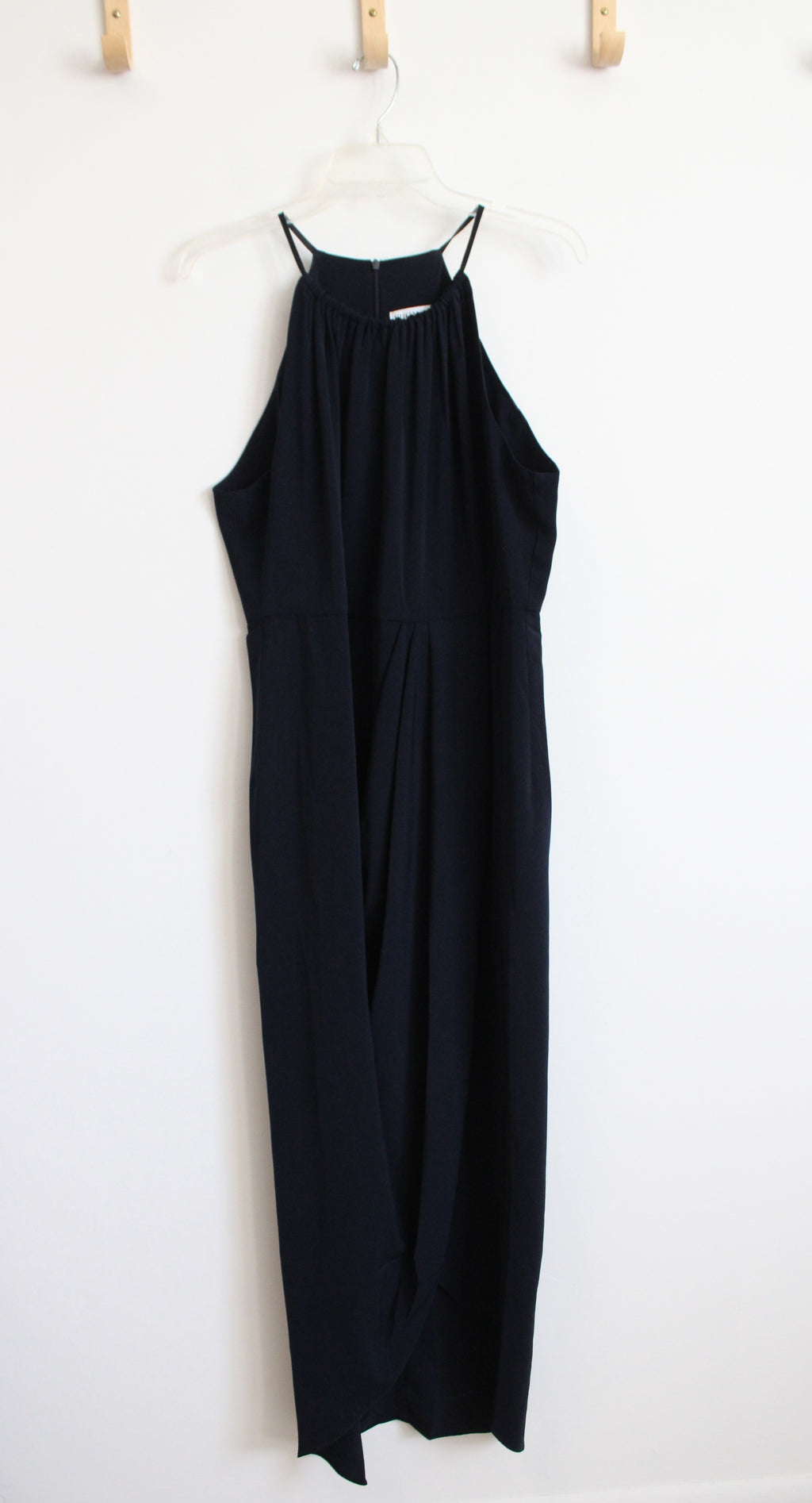 Shona Joy Navy Halter Maxi Dress | 12
