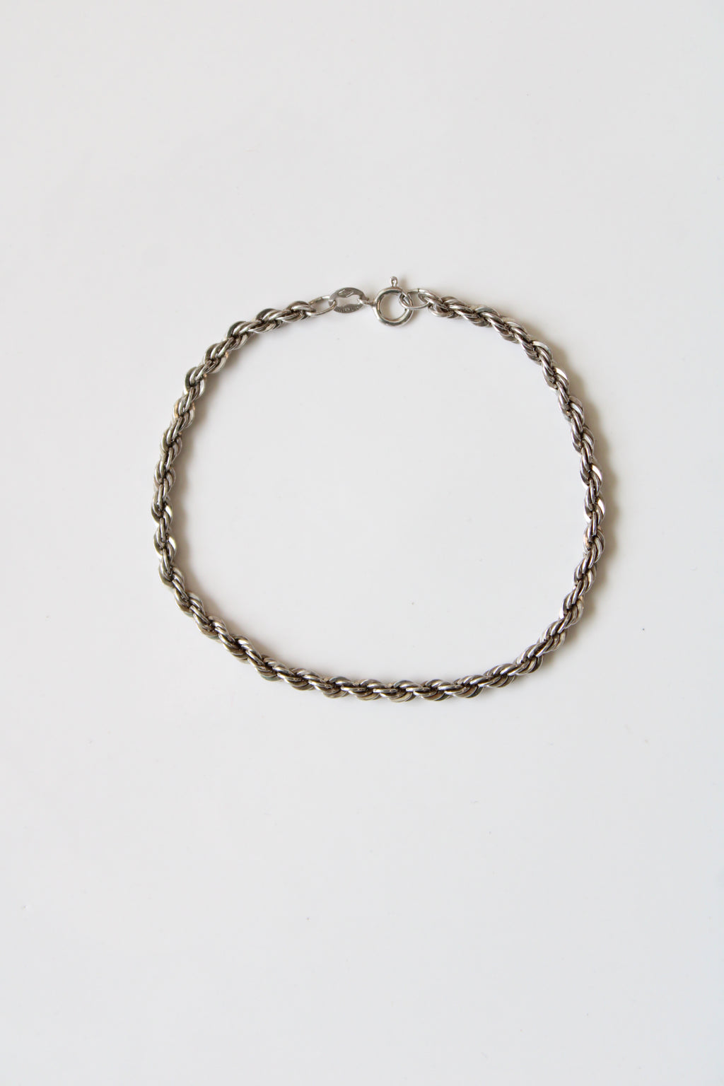 Sterling Silver Twist Bracelet