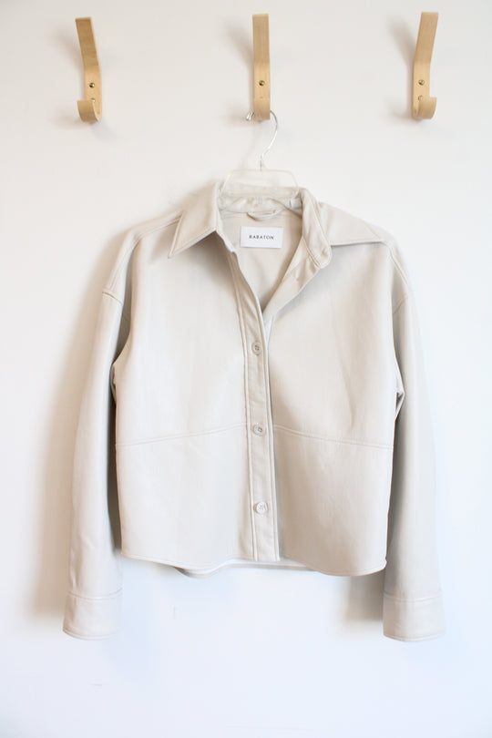 Aritzia Babaton Vegan Leather Lightweight Jacket | 2XS