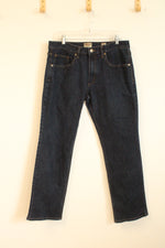 Redhead Dark Wash Straight Leg Jeans | 34 x 32