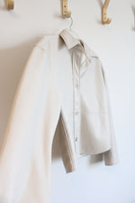 Aritzia Babaton Vegan Leather Lightweight Jacket | 2XS