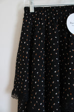 NEW Rusty Dusty Chiffon Layered Maxi Skirt | M