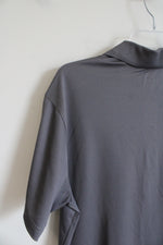 Under Armour Loose Fit Gray Penn State Nittany Lions Polo Shirt | L