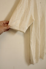 Anderson and Shepherd White Linen Polo | M