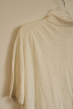 Anderson and Shepherd White Linen Polo | M