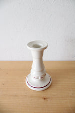 Longaberger Red Woven Traditions 5" Candlestick
