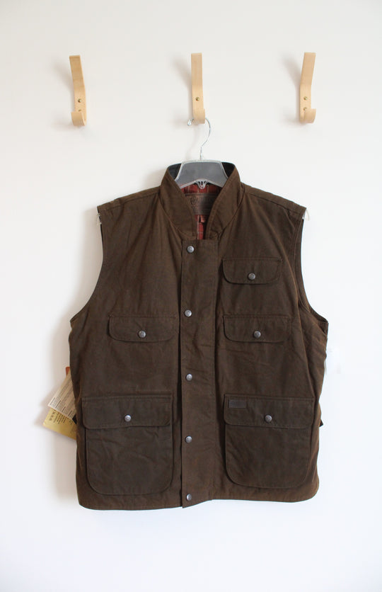 NEW Outlander Trading Company Leather Outlander Vest | XL